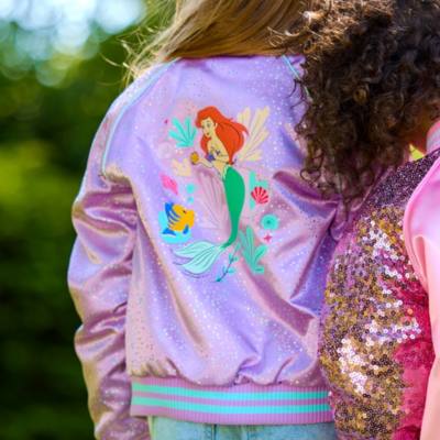 The Little Mermaid Varsity Jacket For Kids