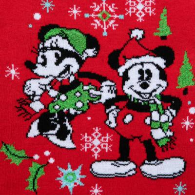 Mickey Mouse and Minnie Mouse Festive Jumper For Kids