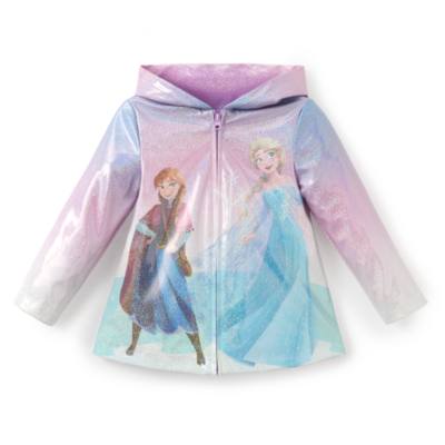 Anna and Elsa Rain Jacket For Kids, Frozen
