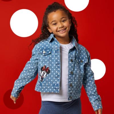 Minnie Mouse Denim Jacket For Kids