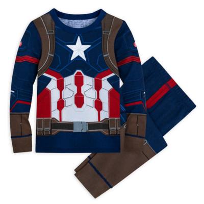 Captain America Costume Pyjamas For Kids