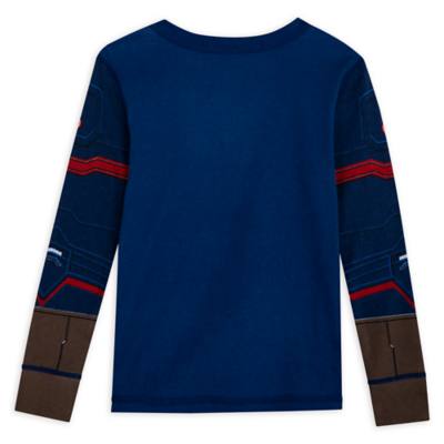 Captain America Costume Pyjamas For Kids