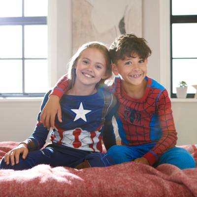 Captain America Costume Pyjamas For Kids