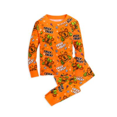 Mickey and Minnie Pumpkin Halloween Pyjamas For Kids