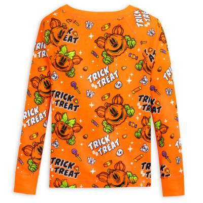 Mickey and Minnie Pumpkin Halloween Pyjamas For Kids