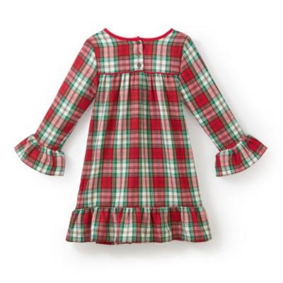 Minnie Mouse Tartan Christmas Nightshirt for Kids
