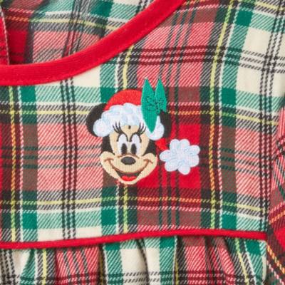 Minnie Mouse Tartan Christmas Nightshirt for Kids