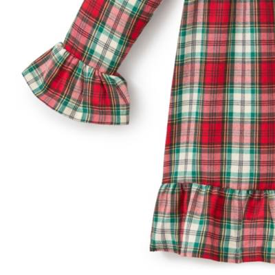 Minnie Mouse Tartan Christmas Nightshirt for Kids