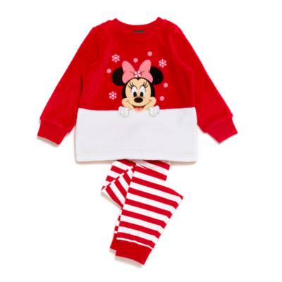 Pijama infantil mullido festivo Minnie Mouse