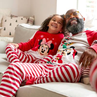 Pijama infantil mullido festivo Minnie Mouse