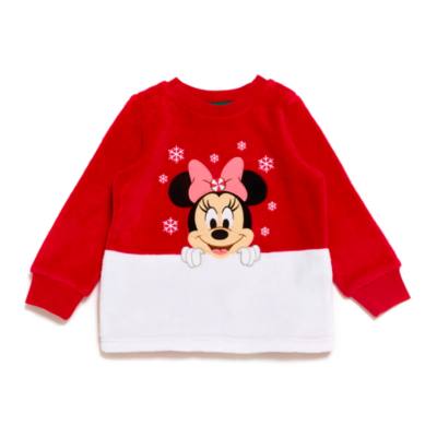 Pijama infantil mullido festivo Minnie Mouse