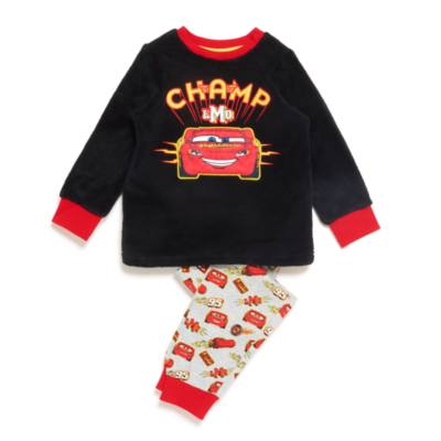 Image of Disney Pixar Cars - Lightning McQueen - Flauschiger Pyjama für Kinder