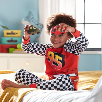 Lightning McQueen Cotton Pyjamas For Kids, Disney Pixar Cars