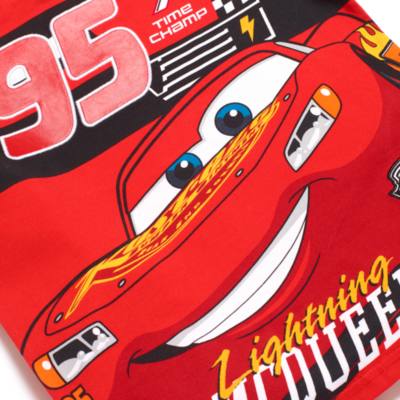 Lightning McQueen Shortie Pyjamas For Kids, Disney Pixar Cars