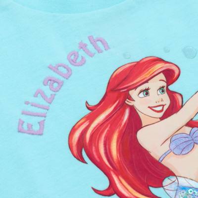 The Little Mermaid Organic Cotton Shortie Pyjamas For Kids