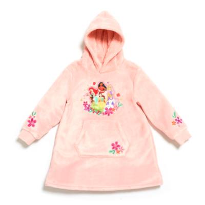 Disney Princess Oversized Lounge Hooded Top For Kids