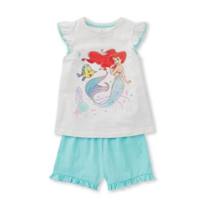 The Little Mermaid Shortie Pyjamas For Kids