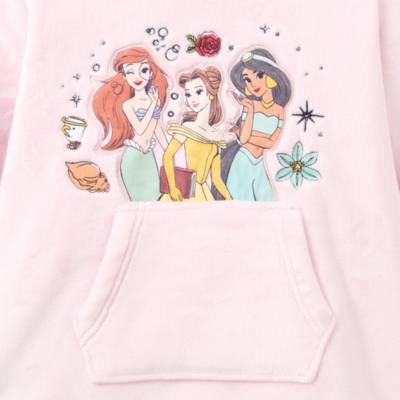 Disney Prinzessinnen - Kapuzenpullover in &Uuml;bergr&ouml;&szlig;e f&uuml;r Kinder