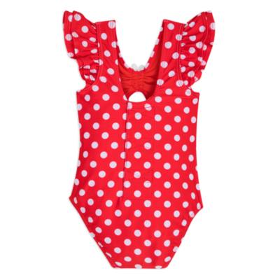 Minnie Mouse Polka Dot Adaptive Swimming Costume For Kids