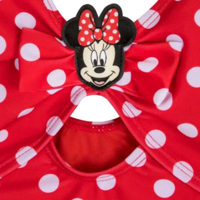 Minnie Mouse Polka Dot Adaptive Swimming Costume For Kids