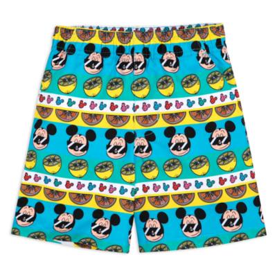 Mickey Mouse Tropical Swimming Trunks For Kids