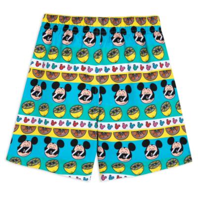 Mickey Mouse Tropical Swimming Trunks For Kids