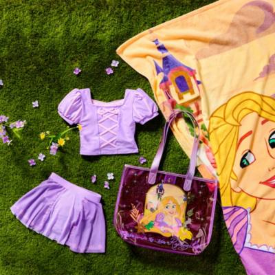 Rapunzel - Neu verf&ouml;hnt - Deluxe-Badebekleidungsset f&uuml;r Kinder