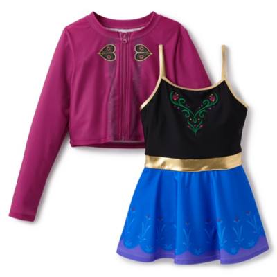 Anna Deluxe Swimsuit Set for Kids, Frozen