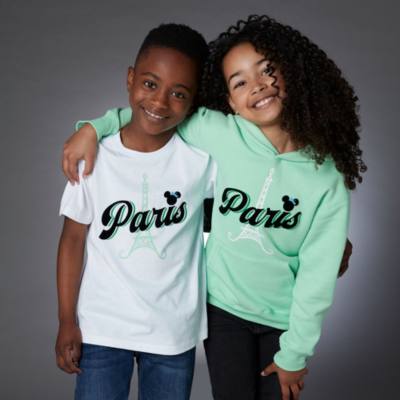 T-shirt t&ecirc;te de Mickey Paris City pour enfants