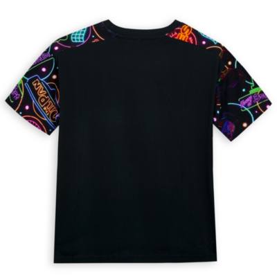 Lightning McQueen Neon Lights T-Shirt For Kids, Disney Pixar Cars