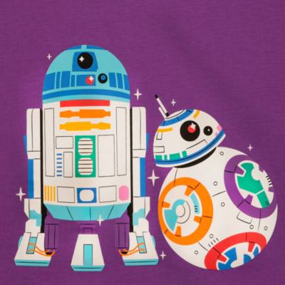 Disney Store - Pride Kollektion - Star Wars - BB-8 und R2-D2 - T-Shirt f&uuml;r Kinder