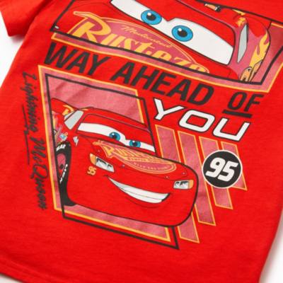 Disney Pixar Cars - Lightning McQueen - T-Shirt f&uuml;r Kinder