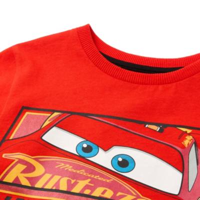 Disney Pixar Cars - Lightning McQueen - T-Shirt f&uuml;r Kinder