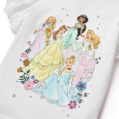 Camiseta infantil princesas Disney