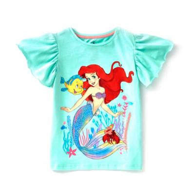 The Little Mermaid Tie-Front T-Shirt For Kids