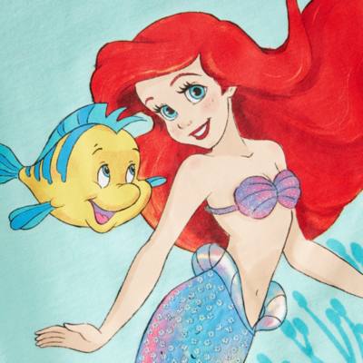 The Little Mermaid Tie-Front T-Shirt For Kids