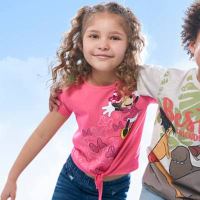 T-shirt &agrave; nouer Minnie Mouse pour enfants