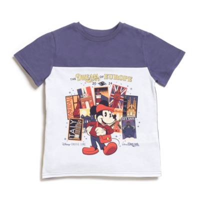 Camiseta infantil Mickey Mouse, Disney Cruise Line