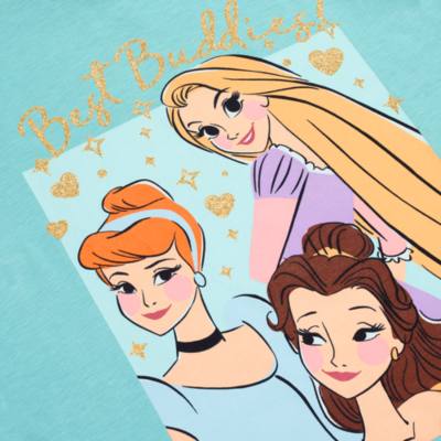 Camiseta infantil princesas Disney