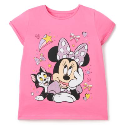 Minnie Maus und Figaro - T-Shirt für Kinder