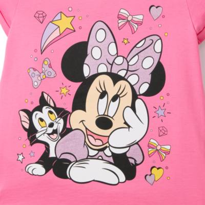 Minnie Maus und Figaro - T-Shirt f&uuml;r Kinder