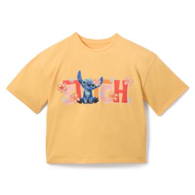 T-shirt Stitch jaune pour enfants, Lilo & Stitch