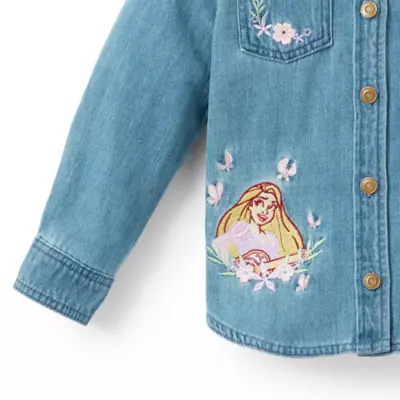 Camicia in jeans bimbi, Rapunzel