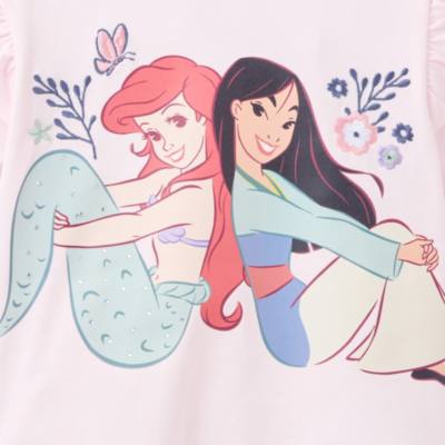 Maglietta bimbi La Sirenetta e Mulan