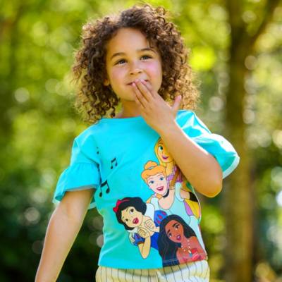 Camiseta infantil, Princesas Disney