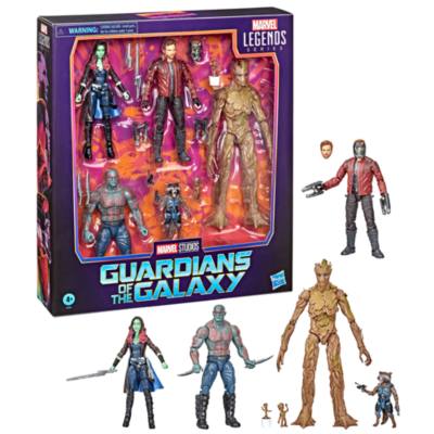 Hasbro Guardians of the Galaxy Marvel Legends Series 6'' Action Figure Multipack