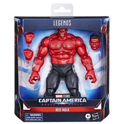 Hasbro Red Hulk Marvel Legends Series Action Figure, Captain America: Brave New World