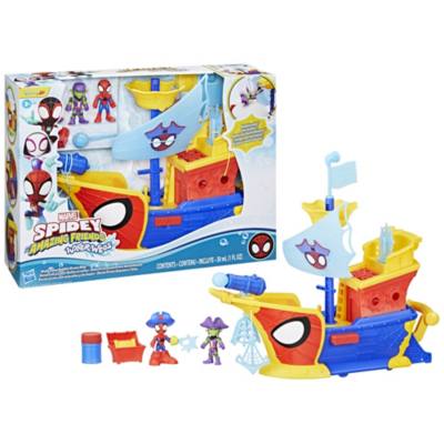 Hasbro Marvel Water-Webs Webs Ahoy Bubble Pirate Ship