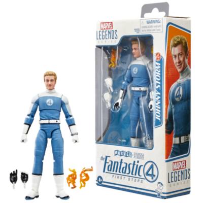 Hasbro Johnny Storm Marvel Legends Series Action Figure, The Fantastic Four: First Steps - 15cm