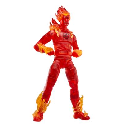 Hasbro Figurine La Torche humaine s&eacute;rie Marvel Legends, Les 4&nbsp;Fantastiques&nbsp;: Premiers pas, 15&nbsp;cm
